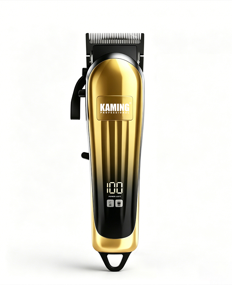 Kaming802 Home elektrische tondeuse Professionele tapertrimmer Hoge kwaliteit elektrische tondeuse digitaal display