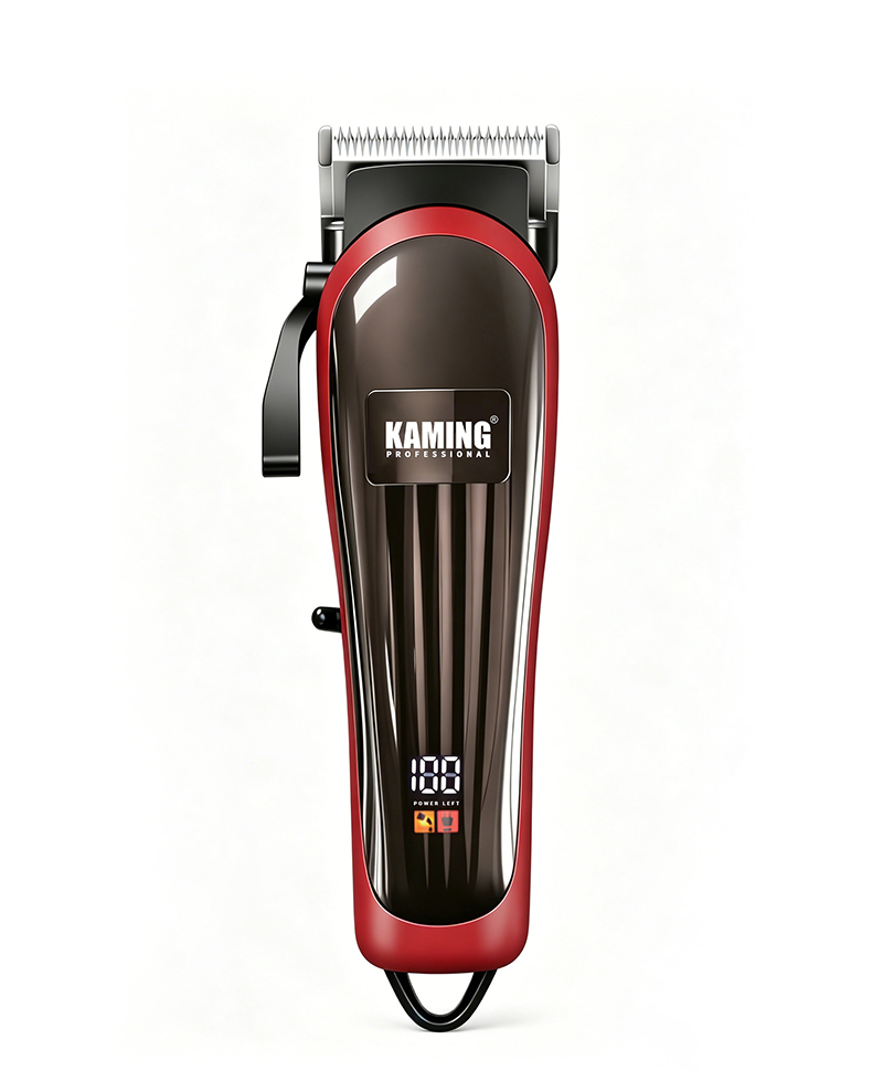 Kaming802 Home elektrische tondeuse Professionele tapertrimmer Hoge kwaliteit elektrische tondeuse digitaal display