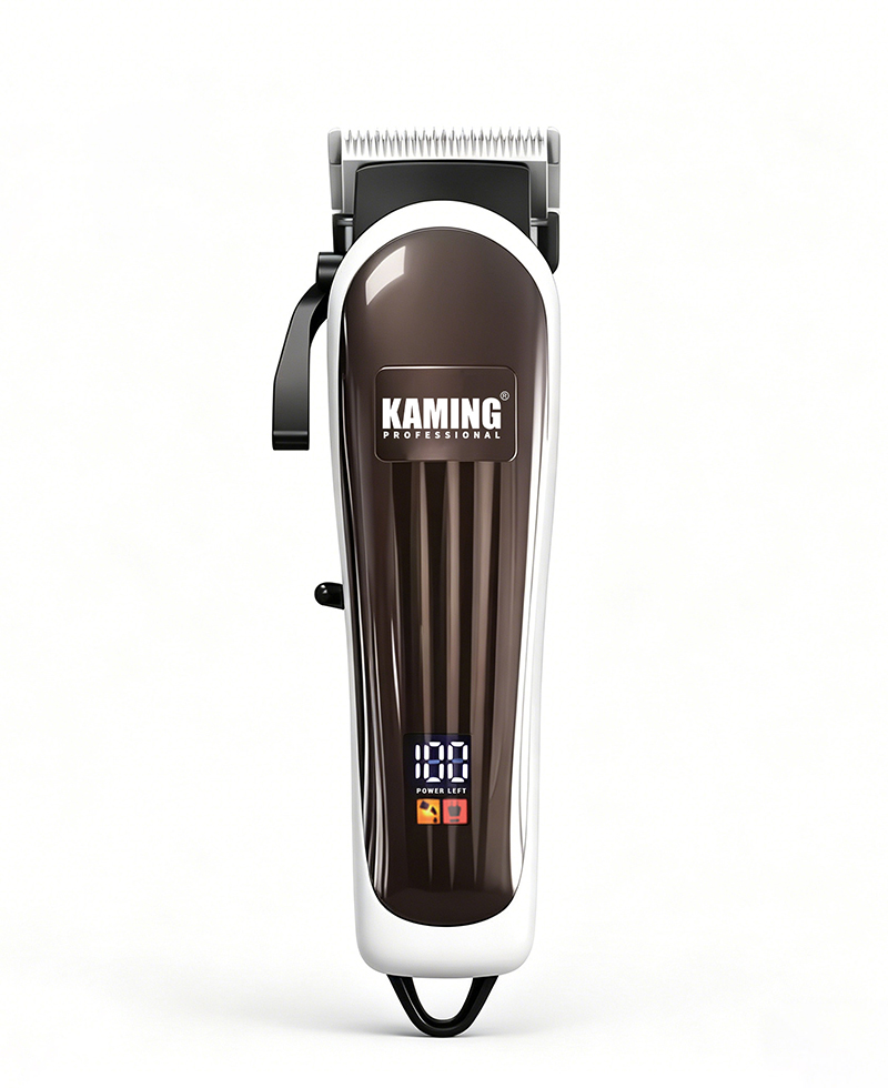 Kaming802 Home elektrische tondeuse Professionele tapertrimmer Hoge kwaliteit elektrische tondeuse digitaal display