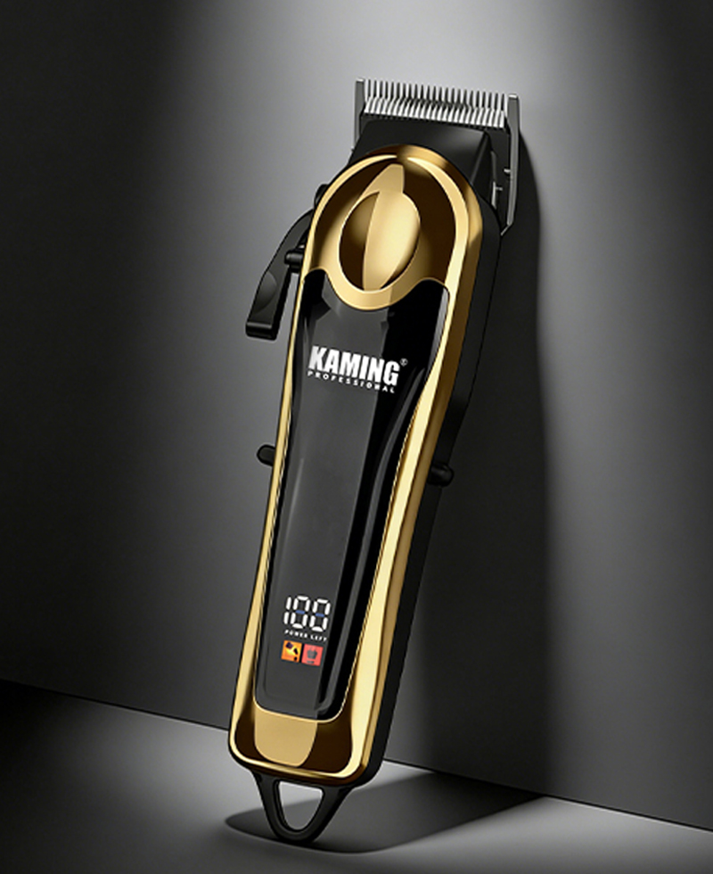 Kaming professionele verstelbare LCD-display Fade tondeuse voor salons
