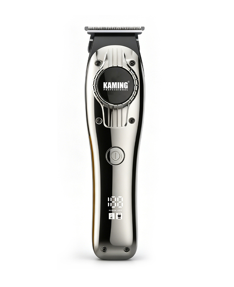 Kaming 1710 Professionele Zero Gap Carving Tondeuse met digitaal display