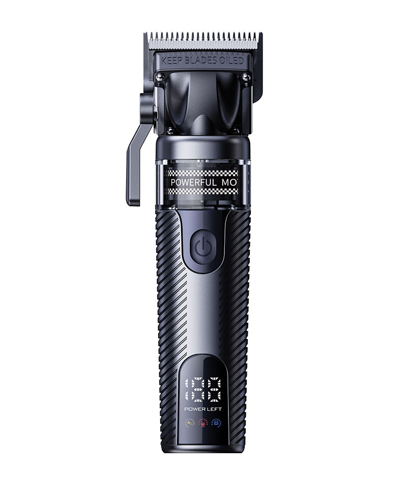 Kaming 319 professionele tondeuse met borstelloze outrunner-motor – salonkwaliteit, vintage metalen behuizing