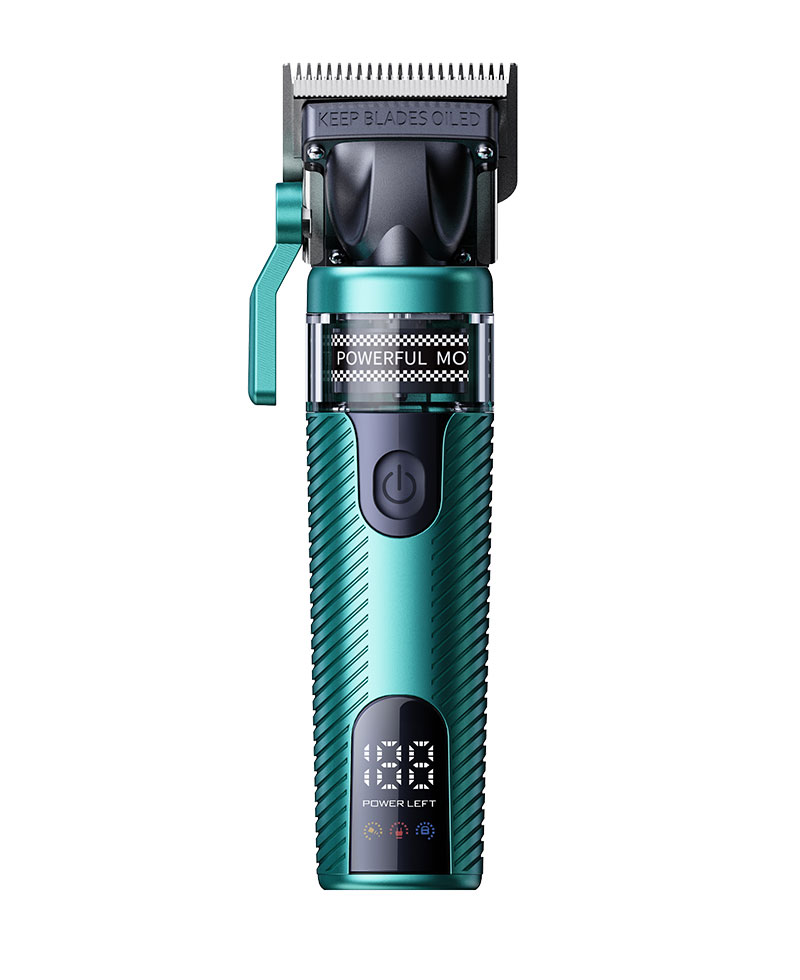 Kaming 319 professionele tondeuse met borstelloze outrunner-motor – salonkwaliteit, vintage metalen behuizing