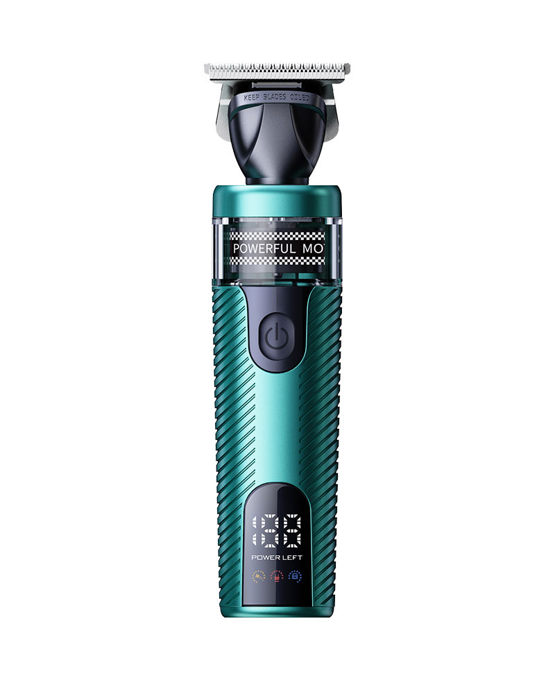 Kaming 320 professionele tondeuse met borstelloze outrunner-motor, salonspecifiek, vintage metalen ontwerp
